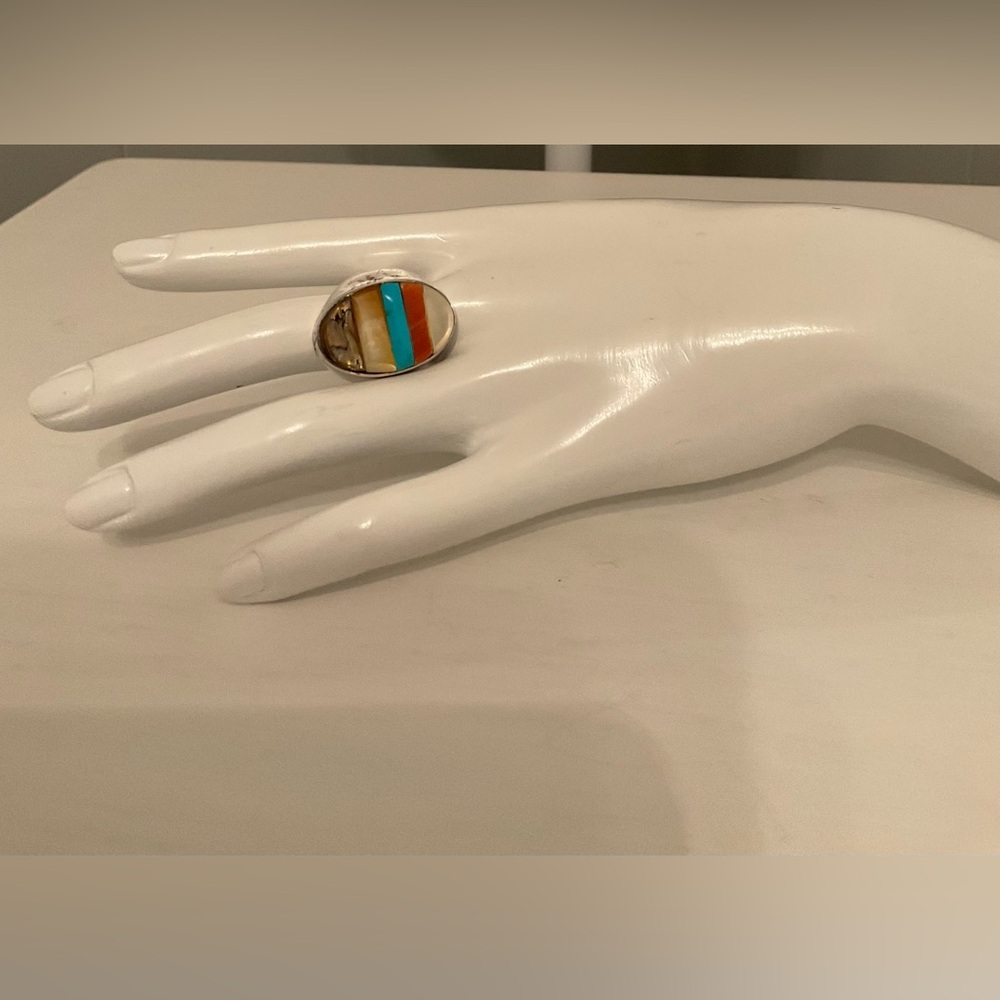 Vintage Native American Sterling Silver Ring